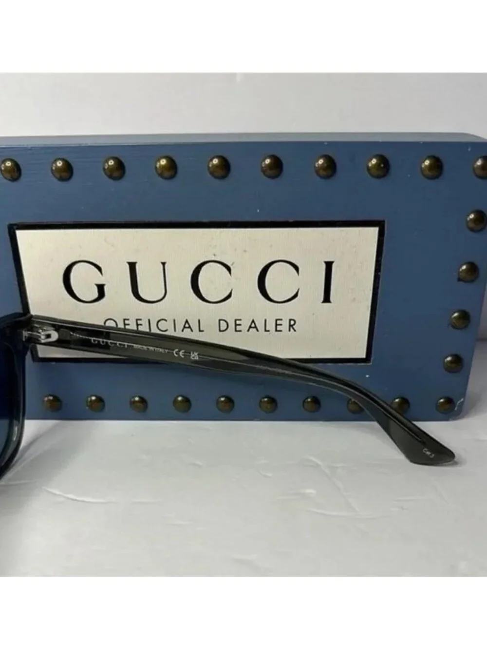 New Authentic Gucci GG1116S 003 51 Men's Sunglasses